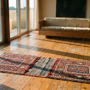 Antique Soumak Persian 1900s Rug (SKU 22496) - room view