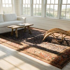 Tribal Mid 19th Century Antique NW Persian Long and Narrow Oversized Rug (SKU 23496) - room view