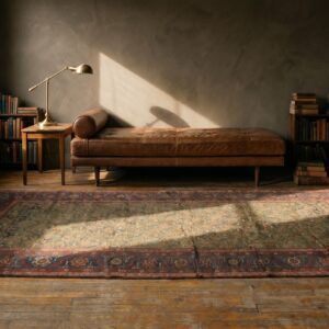 Tribal Antique NW Persian Hallway Runner Wool Pile Bakshaish Rug (SKU 17832) - room view