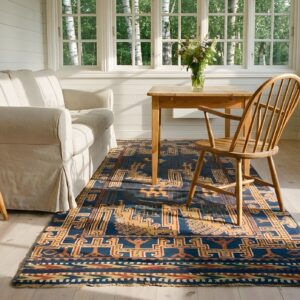 Antique Tunisian Knotted Hallway Runner Rug (SKU 21738) - room view