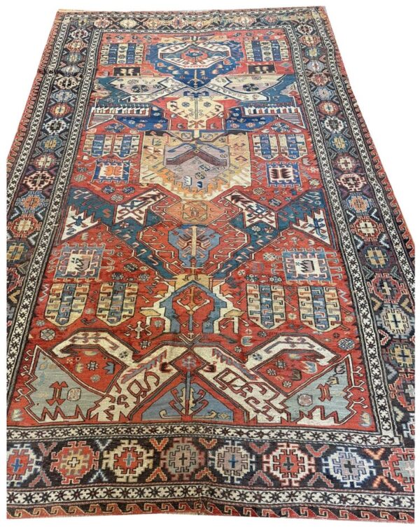 1930s red ground rustic geometric tribal antique soumak rug 1 1930s red ground rustic geometric tribal antique soumak rug