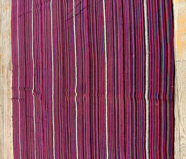 1950s colorful field geometric modern turkish kilim flatweave wool small rug 5 1950s colorful field geometric modern turkish kilim flatweave wool small rug - detail view 4