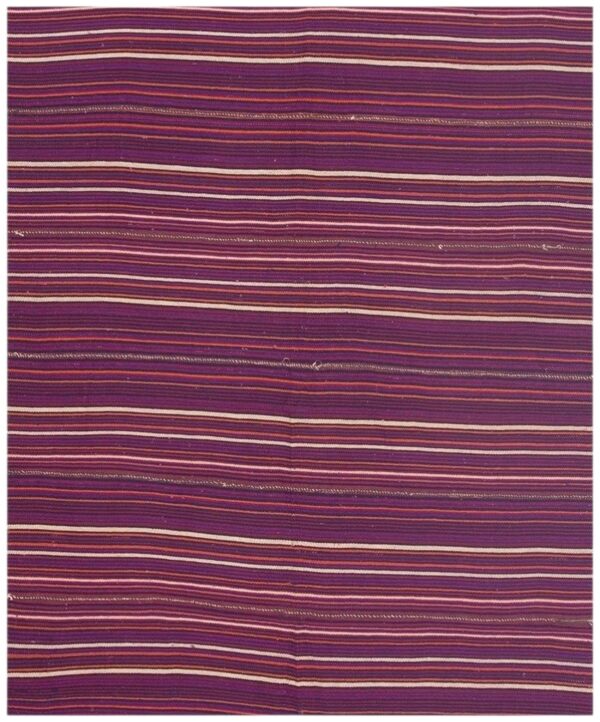 1950s multicolor stripe decorative modern turkish kilim flat weave small rug 1 1950s multicolor stripe decorative modern turkish kilim flat weave small rug