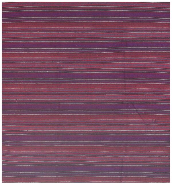 1950s multicolor stripe modern decorative flatwoven turkish kilim small rug 1 1950s multicolor stripe modern decorative flatwoven turkish kilim small rug