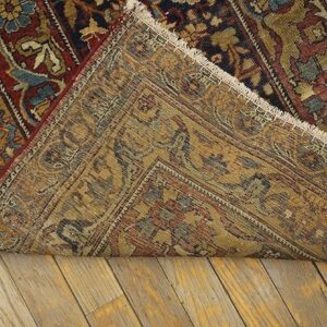 19th Century Pair of S.E. Persian Kirman Laver Runner Carpets ( 2'6" x 15'4" ) - detail view 4