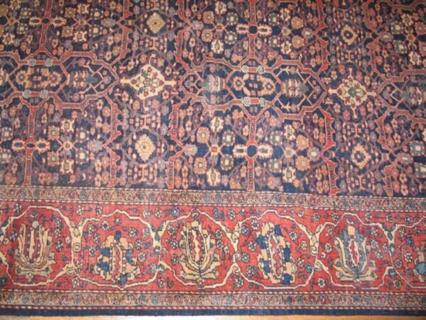 Antique sarouk - farahan rug 2 Antique sarouk - farahan rug - detail view 1