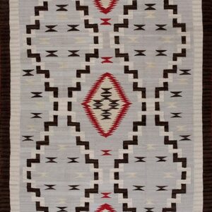 Contemporary American hooked rug, design 10020B