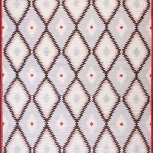 Contemporary American hooked rug, design 10024F