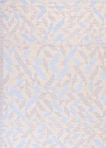 Contemporary American hooked rug, design 10029B