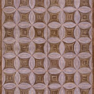 Contemporary American hooked rug, design 1002D