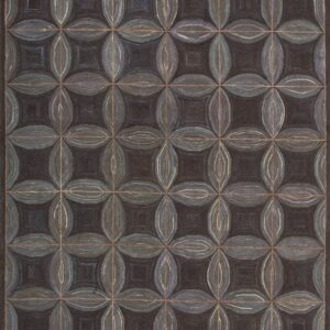 Contemporary American hooked rug, design 1002F