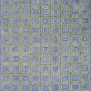 Contemporary American hooked rug, design 1002H