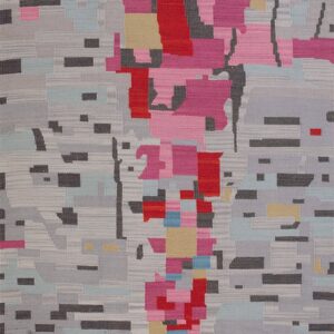 Contemporary American hooked rug, design 10033A