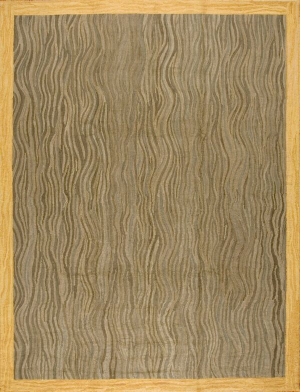 Contemporary american hooked rug, design 1009 1 Contemporary american hooked rug, design 1009