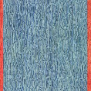 Contemporary American hooked rug, design 1009D