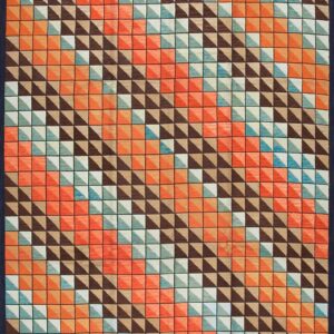 Contemporary American hooked rug, design 1015