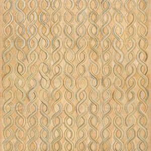 Contemporary American hooked rug, design 1022C