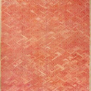 Contemporary American hooked rug, design 1034-SILK-B
