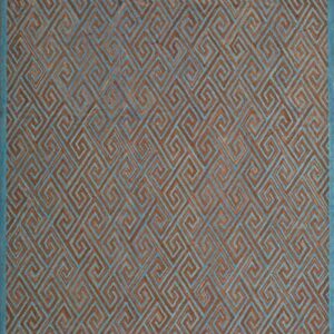 Contemporary American hooked rug, design 1034I