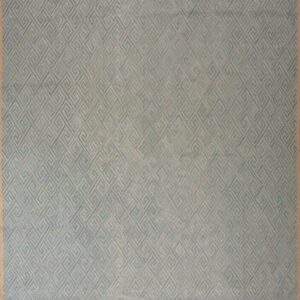 Contemporary American hooked rug, design 1034O