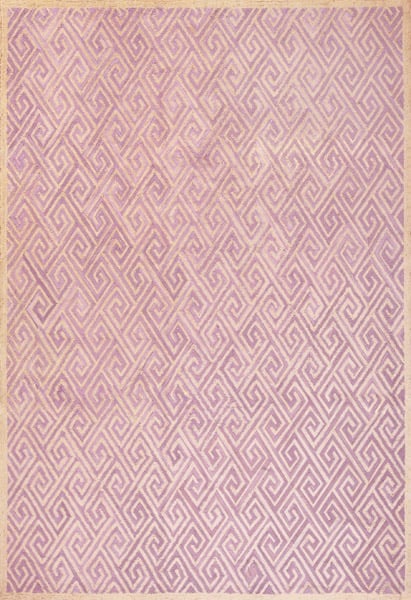 Contemporary american hooked rug, design 1034v 1 Contemporary american hooked rug, design 1034v