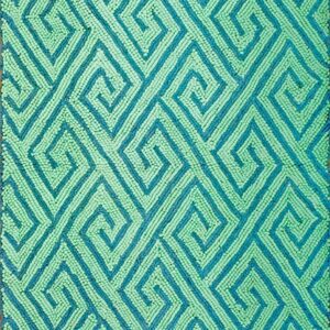 Contemporary American hooked rug, design 1034W