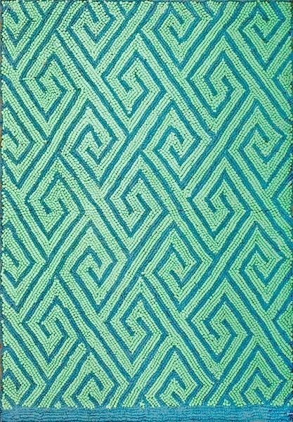 Contemporary american hooked rug, design 1034w2 1 Contemporary american hooked rug, design 1034w