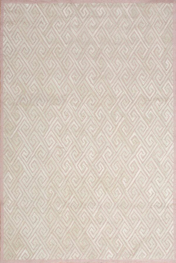 Contemporary american hooked rug, design 1034z