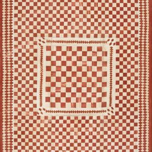 Contemporary American hooked rug, design 1048A