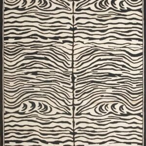 Contemporary American hooked rug, design 1051