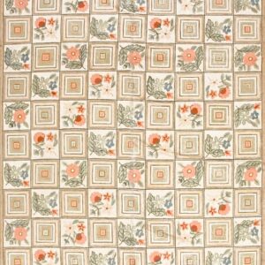 Contemporary American hooked rug, design 1067