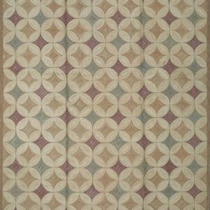 Contemporary American hooked rug, design 1070B