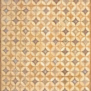 Contemporary American hooked rug, design 1070D