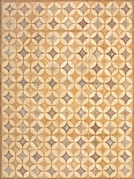 Contemporary american hooked rug, design 1070d 1 Contemporary american hooked rug, design 1070d