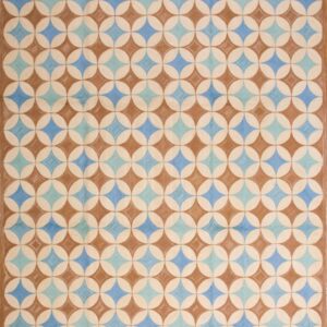Contemporary American hooked rug, design 1070I