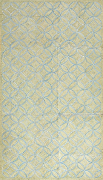 Contemporary american hooked rug, design 1071i 1 Contemporary american hooked rug, design 1071i