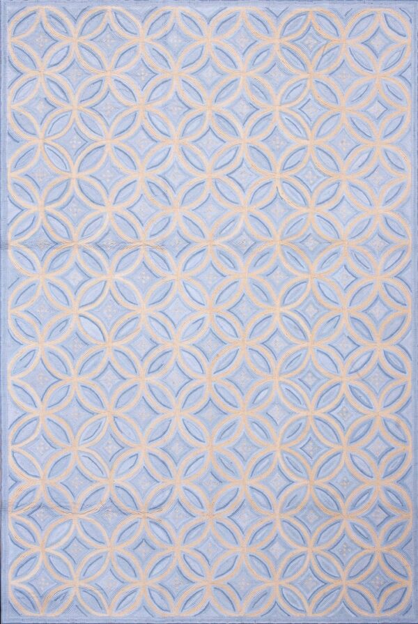 Contemporary american hooked rug, design 1071m1 1 Contemporary american hooked rug, design 1071m1