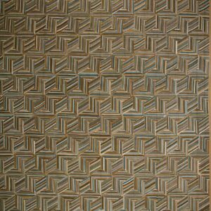 Contemporary American hooked rug, design 1076C