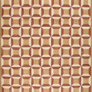 Contemporary American hooked rug, design 1078