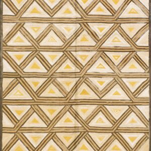 Contemporary American hooked rug, design 1083