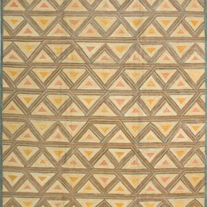 Contemporary American hooked rug, design 1083B