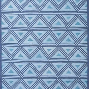 Contemporary American hooked rug, design 1083C