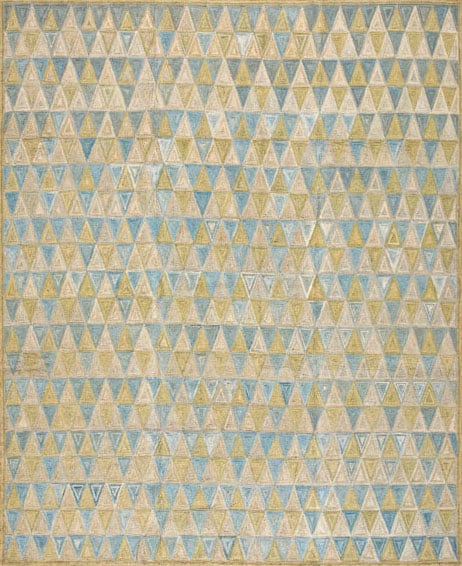 Contemporary american hooked rug, design 1096 1 Contemporary american hooked rug, design 1096