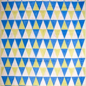 Contemporary American hooked rug, design 1096C