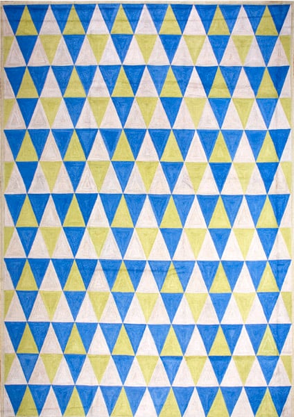 Contemporary american hooked rug, design 1096c 1 Contemporary american hooked rug, design 1096c