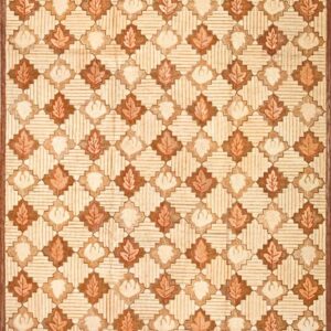 Contemporary American hooked rug, design 1103