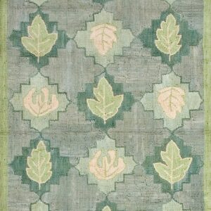 Contemporary American hooked rug, design 1103C