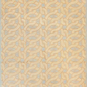 Contemporary American hooked rug, design 1116F