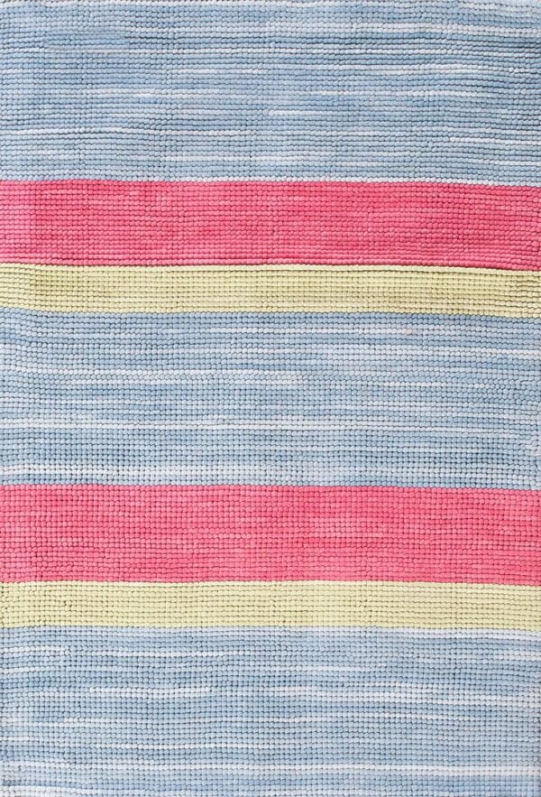 Contemporary american hooked rug, design 1120f