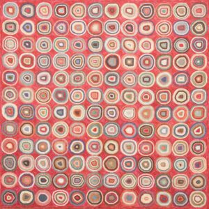 Contemporary American hooked rug, design 1160